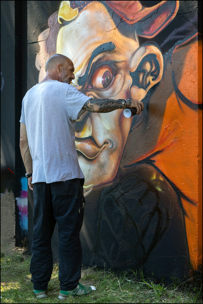 Graffiti Festival "Step in the Arena 2023" Berenkuil, Eindhoven