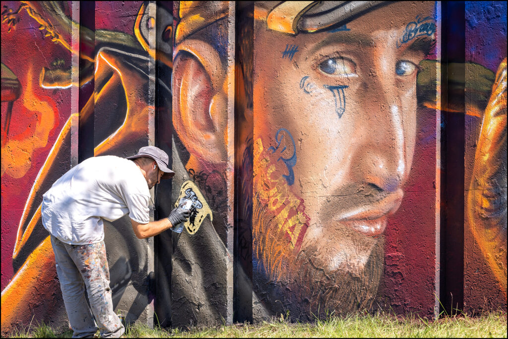 Graffiti Festival "Step in the Arena 2023" Berenkuil, Eindhoven