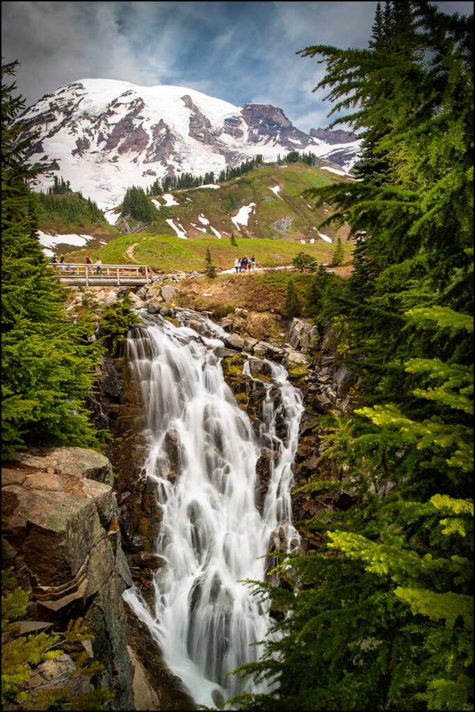 Myrtle Falls, Mount Rainier National Park, Washington Myrtle Falls, Mount Rainier National Park, Washington