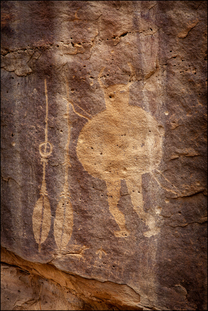 The Big Warrior, Crow Canyon, New Mexico The Big Warrior, Crow Canyon, New Mexico